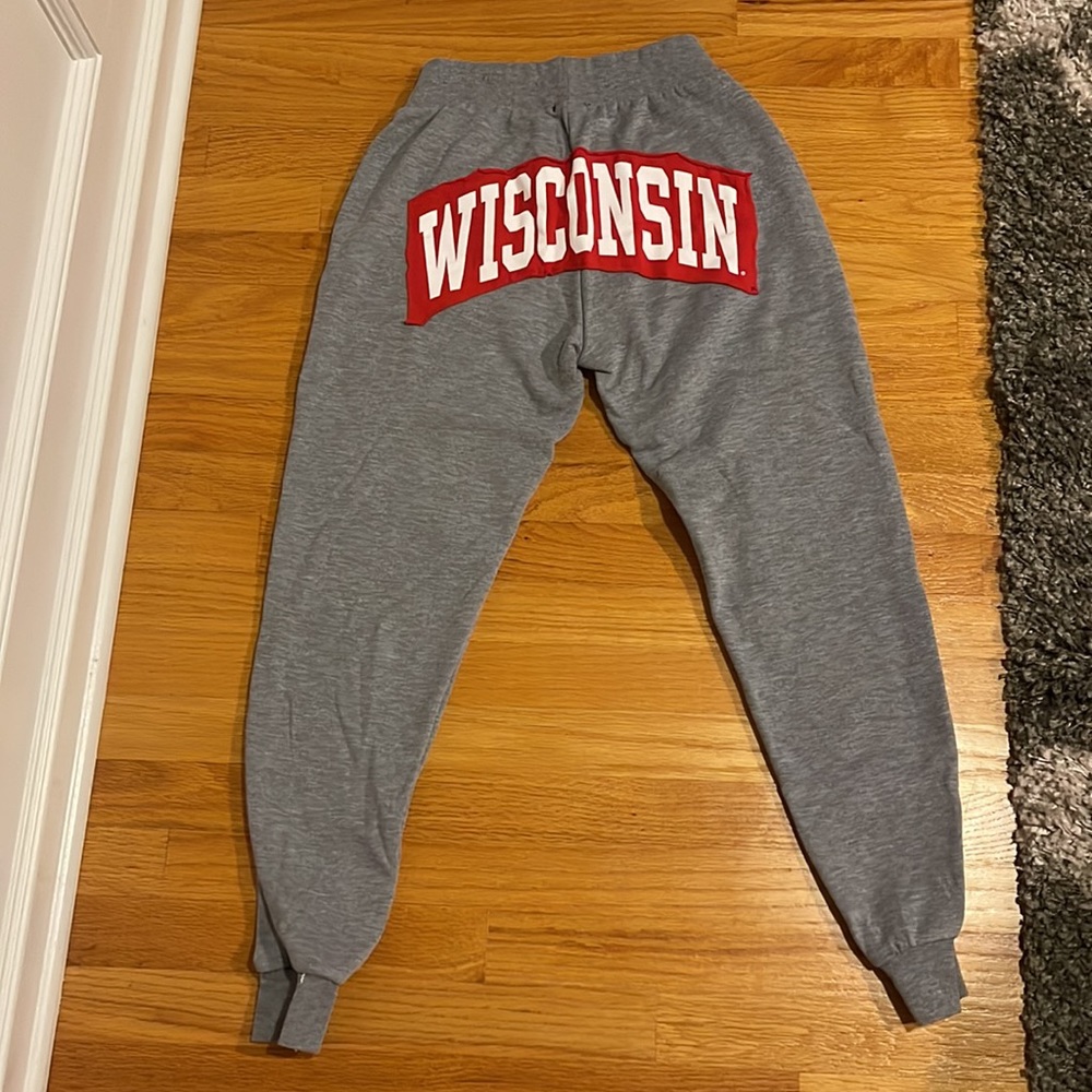 Distressed Wisconsin Joggers